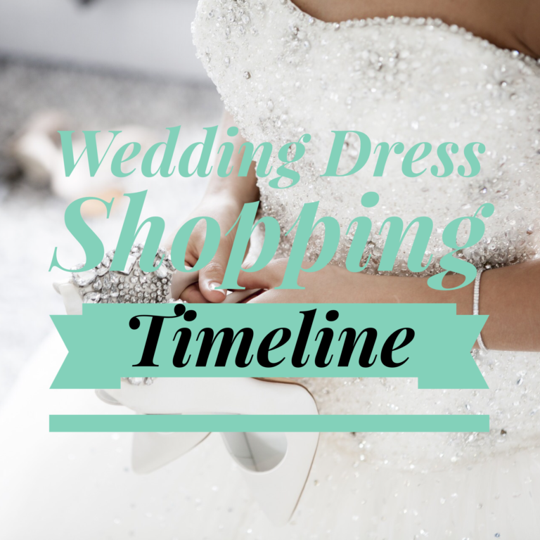 Wedding Dress Shopping Timeline Image