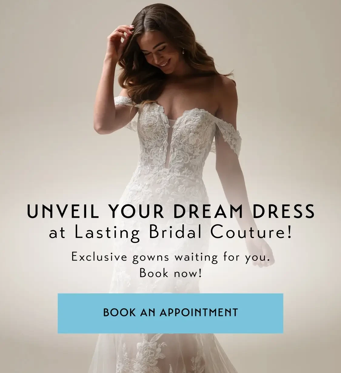 Unveil Dream Dress Banner for Mobile